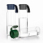 Спортивная бутылка для воды, Step, 550 ml, зеленая (ДЛЯ КРУГОВОЙ УФ) с логотипом в Самаре заказать по выгодной цене в кибермаркете AvroraStore