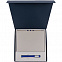 Коробка Memoria под ежедневник и ручку, синяя с логотипом в Самаре заказать по выгодной цене в кибермаркете AvroraStore