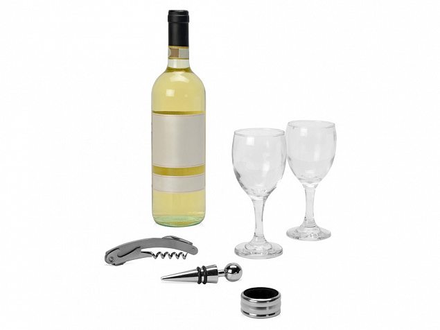 Подарочный набор для вина Delphin  с логотипом в Самаре заказать по выгодной цене в кибермаркете AvroraStore