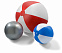 Надувной пляжный мяч Спенсер с логотипом в Самаре заказать по выгодной цене в кибермаркете AvroraStore