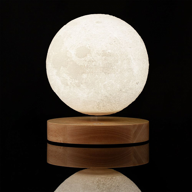 Левитирующая луна MoonFlight с логотипом в Самаре заказать по выгодной цене в кибермаркете AvroraStore