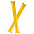 Палки-стучалки для болельщиков Hip-Hip, желтые с логотипом в Самаре заказать по выгодной цене в кибермаркете AvroraStore