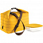 Набор Handy: термосумка и контейнер, большой, желтый с логотипом в Самаре заказать по выгодной цене в кибермаркете AvroraStore