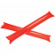 Палки-стучалки для болельщиков «Пошумим», красные с логотипом в Самаре заказать по выгодной цене в кибермаркете AvroraStore