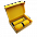Набор Hot Box C2 (софт-тач) G, желтый с логотипом в Самаре заказать по выгодной цене в кибермаркете AvroraStore
