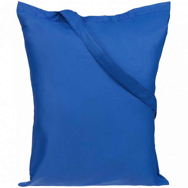 Холщовая сумка Basic 105, ярко-синяя с логотипом в Самаре заказать по выгодной цене в кибермаркете AvroraStore