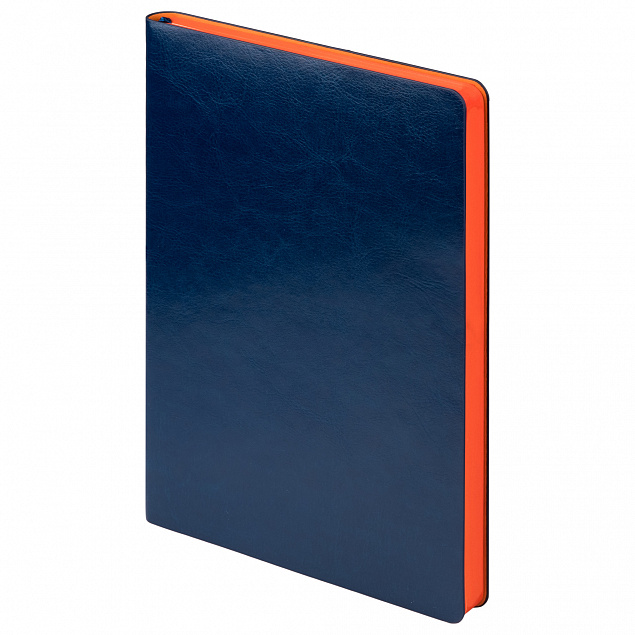 Ежедневник Portobello Trend, River side, недатированный, синий/оранжевый (без упаковки, без стикера) с логотипом в Самаре заказать по выгодной цене в кибермаркете AvroraStore