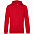 Толстовка с капюшоном унисекс BNC Inspire (Organic), красная с логотипом в Самаре заказать по выгодной цене в кибермаркете AvroraStore