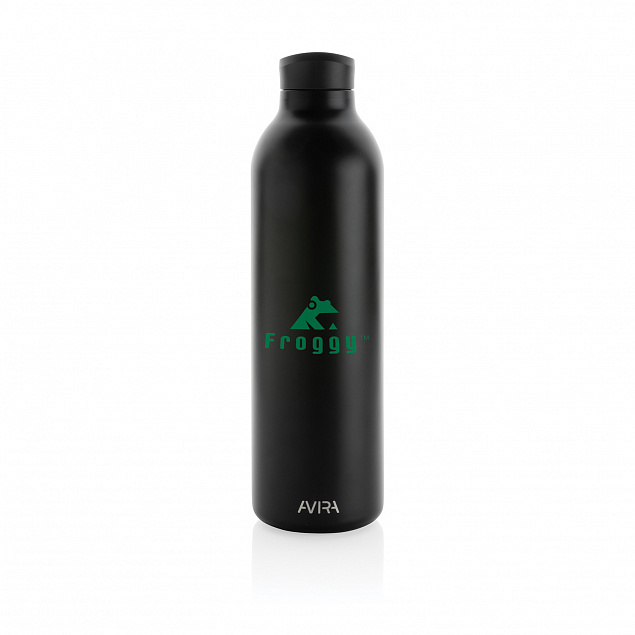 Термобутылка Avira Avior из переработанной нержавеющей стали RCS, 1 л с логотипом в Самаре заказать по выгодной цене в кибермаркете AvroraStore
