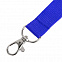 Ланъярд NECK, синий, полиэстер, 2х50 см с логотипом в Самаре заказать по выгодной цене в кибермаркете AvroraStore