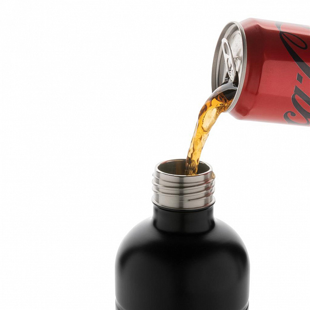 Бутылка для газированных напитков Soda из переработанной нержавеющей стали RCS, 800 мл с логотипом в Самаре заказать по выгодной цене в кибермаркете AvroraStore