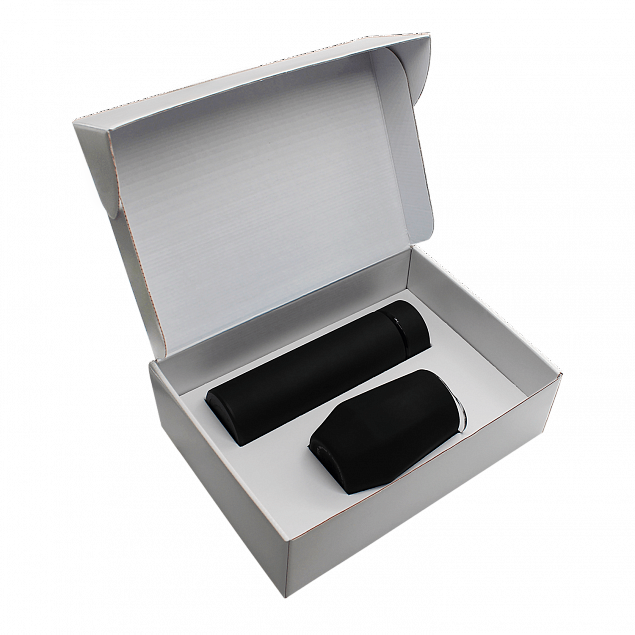 Набор Hot Box E софт-тач EDGE CO12s white (черный) с логотипом в Самаре заказать по выгодной цене в кибермаркете AvroraStore