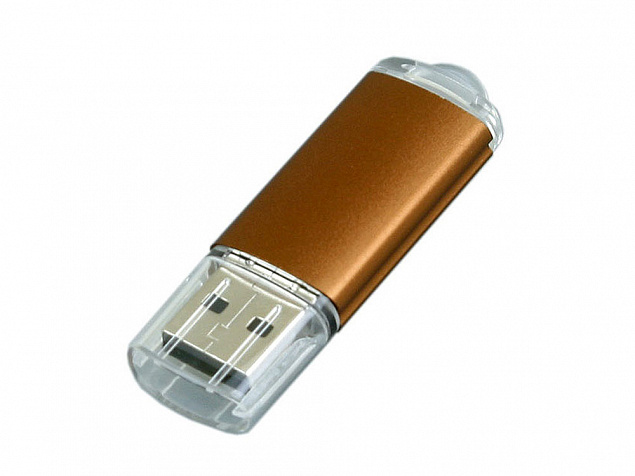 USB 3.0- флешка на 128 Гб с прозрачным колпачком с логотипом в Самаре заказать по выгодной цене в кибермаркете AvroraStore