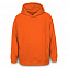 Худи флисовое унисекс Manakin, оранжевое с логотипом в Самаре заказать по выгодной цене в кибермаркете AvroraStore
