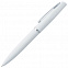Ручка шариковая Bolt Soft Touch, белая с логотипом в Самаре заказать по выгодной цене в кибермаркете AvroraStore