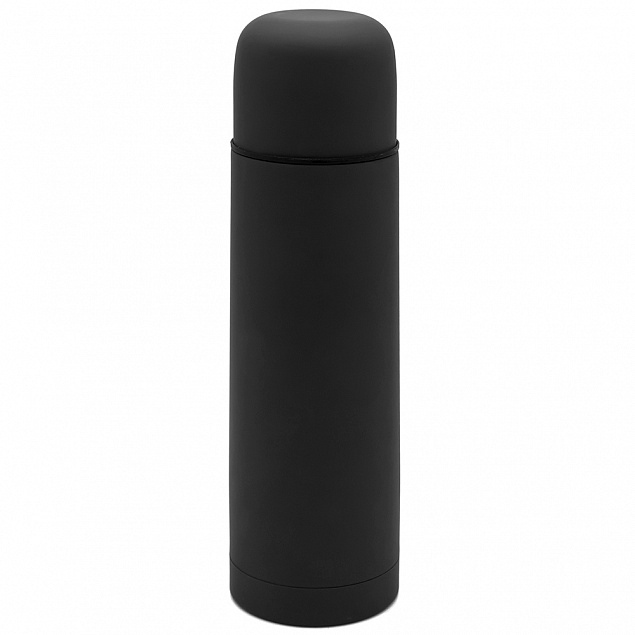 Термос Picnic Soft - Черный AA с логотипом в Самаре заказать по выгодной цене в кибермаркете AvroraStore