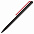 Шариковая ручка GrafeeX в чехле, черная с фиолетовым с логотипом в Самаре заказать по выгодной цене в кибермаркете AvroraStore
