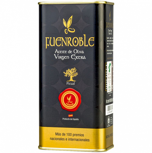 Масло оливковое Fuenroble, в жестяной упаковке с логотипом в Самаре заказать по выгодной цене в кибермаркете AvroraStore