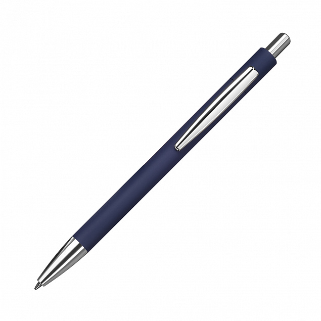 Шариковая ручка Smart с чипом передачи информации NFC, синяя с логотипом в Самаре заказать по выгодной цене в кибермаркете AvroraStore