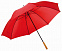 Зонт-трость RAINDROPS, красный с логотипом в Самаре заказать по выгодной цене в кибермаркете AvroraStore