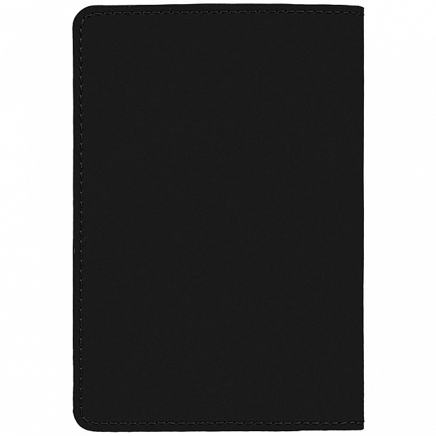 Обложка для паспорта Alaska, черная с логотипом в Самаре заказать по выгодной цене в кибермаркете AvroraStore