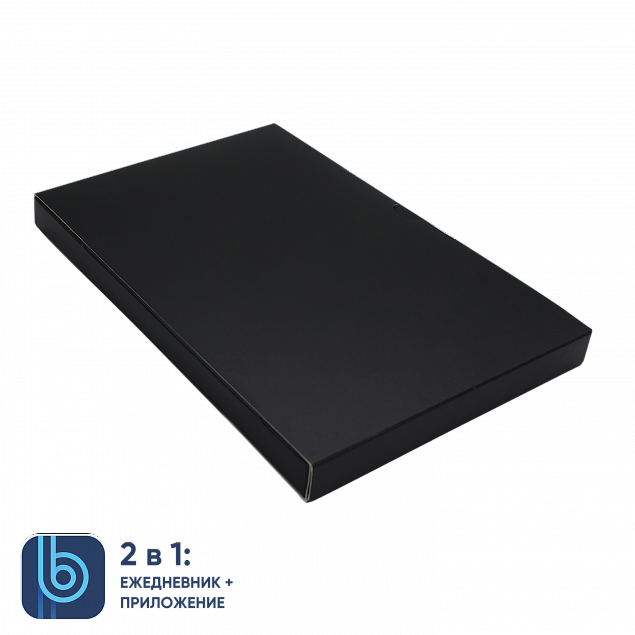 Коробка под ежедневник Bplanner (черный) с логотипом в Самаре заказать по выгодной цене в кибермаркете AvroraStore