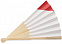 Ручной вентилятор с флагом с логотипом в Самаре заказать по выгодной цене в кибермаркете AvroraStore