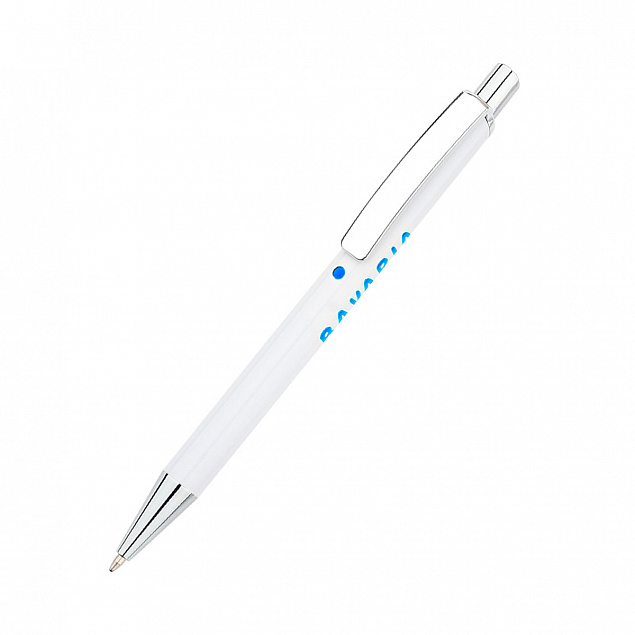 Ручка металлическая Bright - Синий HH с логотипом в Самаре заказать по выгодной цене в кибермаркете AvroraStore