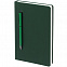 Ежедневник Magnet Shall с ручкой, зеленый с логотипом в Самаре заказать по выгодной цене в кибермаркете AvroraStore