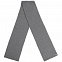 Шарф Tommi, серый меланж с логотипом в Самаре заказать по выгодной цене в кибермаркете AvroraStore