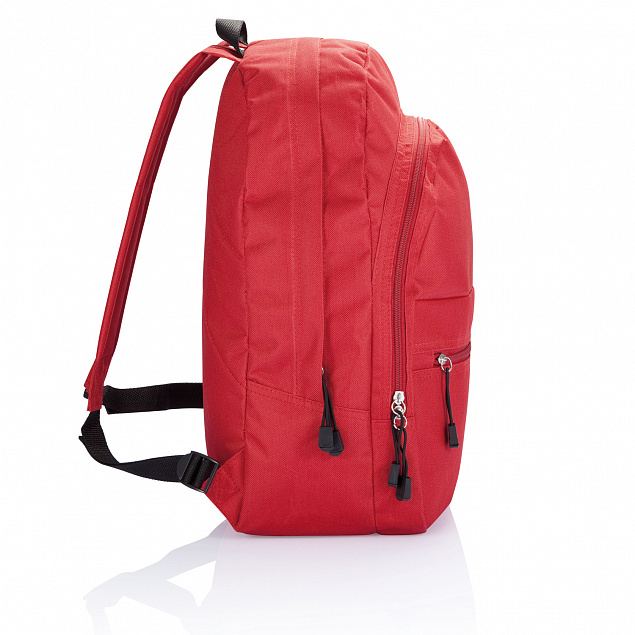 Рюкзак Basic, красный с логотипом в Самаре заказать по выгодной цене в кибермаркете AvroraStore