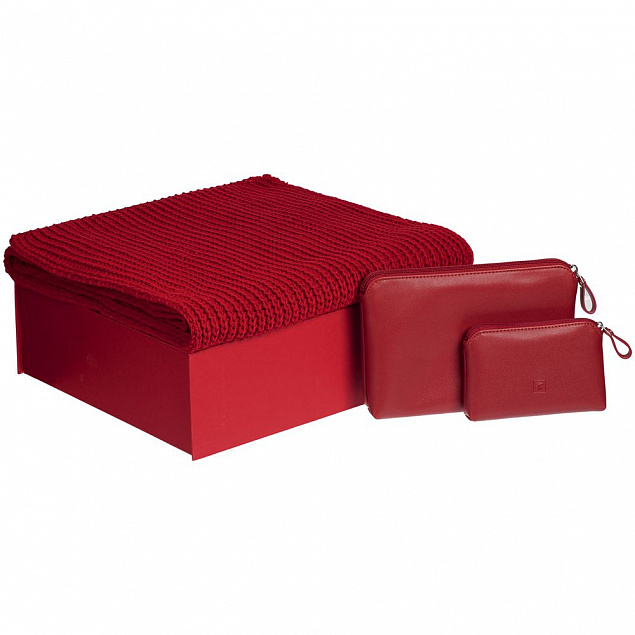 Набор Daily Elegance, красный с логотипом в Самаре заказать по выгодной цене в кибермаркете AvroraStore