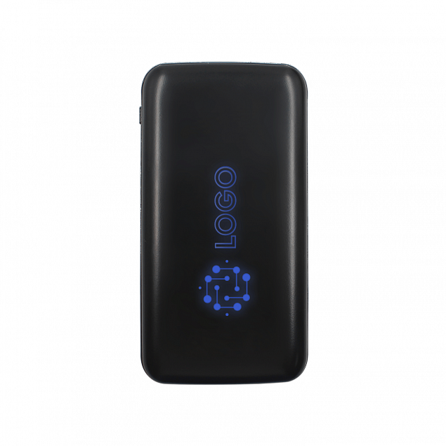 Внешний аккумулятор с подсветкой Bplanner Power 4 ST, 8000 mAh (Синий) с логотипом в Самаре заказать по выгодной цене в кибермаркете AvroraStore