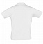 Рубашка поло мужская Prescott Men 170, белая с логотипом в Самаре заказать по выгодной цене в кибермаркете AvroraStore
