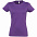 Футболка женская Imperial Women 190, фиолетовая с логотипом в Самаре заказать по выгодной цене в кибермаркете AvroraStore