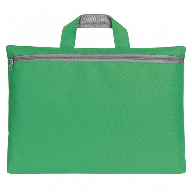 Сумка-папка SIMPLE, зеленая с логотипом в Самаре заказать по выгодной цене в кибермаркете AvroraStore