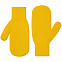 Варежки Life Explorer, желтые с логотипом в Самаре заказать по выгодной цене в кибермаркете AvroraStore
