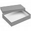 Коробка Reason, серебро с логотипом в Самаре заказать по выгодной цене в кибермаркете AvroraStore