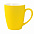 Кружка Elegante софт-тач 350мл - Желтый KK с логотипом в Самаре заказать по выгодной цене в кибермаркете AvroraStore