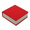 Блокнот бумажный, красный с логотипом в Самаре заказать по выгодной цене в кибермаркете AvroraStore
