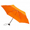 Зонт складной Five, оранжевый с логотипом в Самаре заказать по выгодной цене в кибермаркете AvroraStore