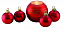 Набор: 4 ёлочных игрушки и подсвечник с логотипом в Самаре заказать по выгодной цене в кибермаркете AvroraStore