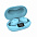 Беспроводные наушники ACCESSTYLE FOX TWS, голубой с логотипом в Самаре заказать по выгодной цене в кибермаркете AvroraStore