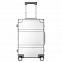 Чемодан Metal Luggage, серебристый с логотипом в Самаре заказать по выгодной цене в кибермаркете AvroraStore