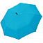 Зонт-трость Zero XXL, бирюзовый с логотипом в Самаре заказать по выгодной цене в кибермаркете AvroraStore