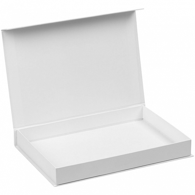 Коробка Silk, белая с логотипом в Самаре заказать по выгодной цене в кибермаркете AvroraStore