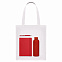 Подарочный набор Medium, красный (шоппер, ежедневник, ручка, термобутылка) с логотипом в Самаре заказать по выгодной цене в кибермаркете AvroraStore