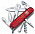 Офицерский нож CLIMBER 91, красный с логотипом в Самаре заказать по выгодной цене в кибермаркете AvroraStore