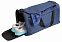 Спортивная сумка LEISURE, синяя с логотипом в Самаре заказать по выгодной цене в кибермаркете AvroraStore