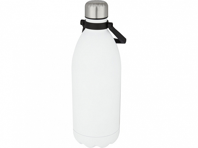 Cove бутылка из нержавеющей стали объемом 1,5 л с вакуумной изоляцией, белый с логотипом в Самаре заказать по выгодной цене в кибермаркете AvroraStore